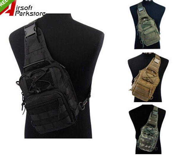 

1000D Molle Tactical Utility Сумка-слинг с тремя плечами