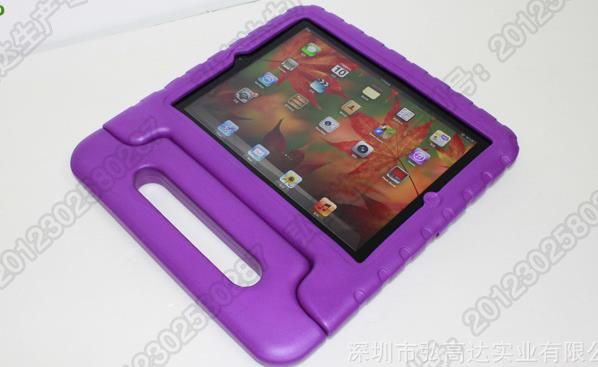 Tecknad Eva Foam Innoxious Material Barn Barn Chocktäker Skydd Skyddskåpa För Ipad 2 3 4 Och iPad Air Portable Case Söt