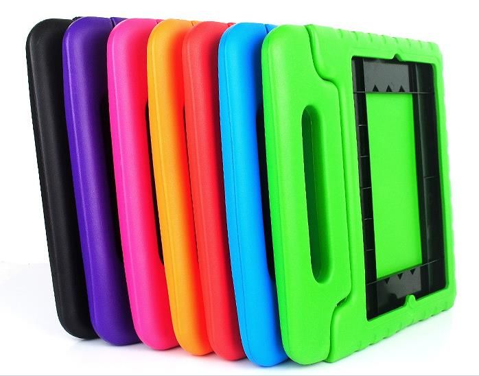 Dibujos animados EVA Espuma material inocuo Niños Niños Protección a prueba de golpes Funda protectora para iPad 2 3 4 y iPAD AIR Estuche portátil lindo