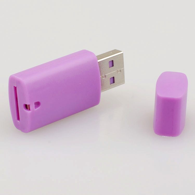 100 adet / grup yüksek kalite, küçük köpek USB 2.0 bellek TF kart okuyucu, mikro SD kart okuyucu DHL FEDEX ücretsiz kargo