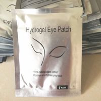 Wholesale 100pairs Eyelash silk eye pads under eye patch eyelash extension lint free eye pads
