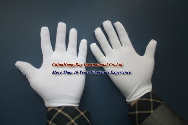 pure cotton gloves