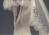 Voiles de mariée extra longs ivoire Tulle américain 3M longueur cathédrale voile de mariage avec dentelle douce sur mesure longueur OneLayer mariage 7939836