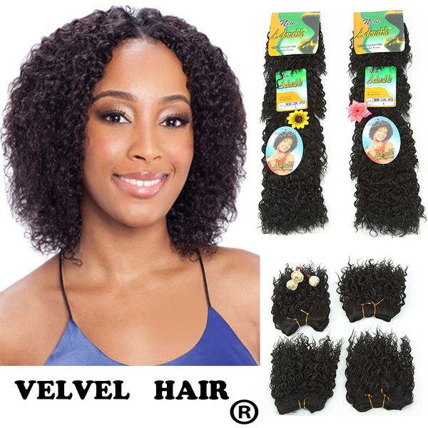 Adorable Bebe Curl Color1 Kiss Curl Human Hair Blend Synthetic