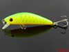 Ny 70mm 2 krokar minnow Fiske Hårdbete Lures Fiskehantering, krok Lures 7cm 8,1g Japan Hook 8st Gratis frakt