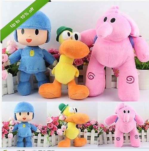 Compre Venta Caliente / Set 22 30cm PATO PATO Pocoyó ELLY Rellena Felpa Suave Figura De Juguete Muñeca POCOYO Envío Libre A 19,66 € Del Helloben10 | DHgate.Com