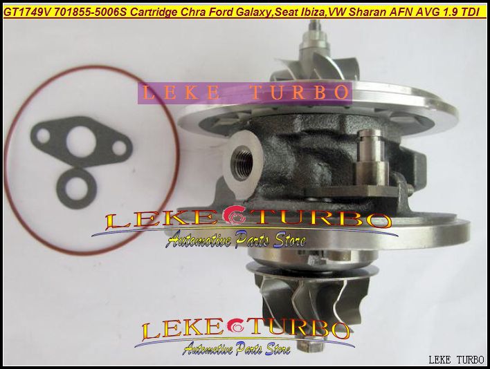 GT1749V 701855-5006S 028145702S Turbo Cartridge CHRA For Ford Galaxy For Seat Alhambra Ibiza VW Sharan AFN AUY ASV AVG 1.9L TDI