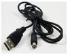 1000pcs / lot USB شحن كابل الطاقة 5.5mm * 2.1mm USB إلى DC 5.5 * 2.1mm جاك كابل الطاقة