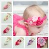 The new foreign trade children's hair accessories headband baby headband baby roses in Europe and America