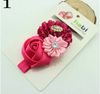 The new foreign trade children's hair accessories headband baby headband baby roses in Europe and America