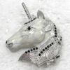 Groothandel mode broche strass emaille unicorn pin broches sieraden cadeau C101783