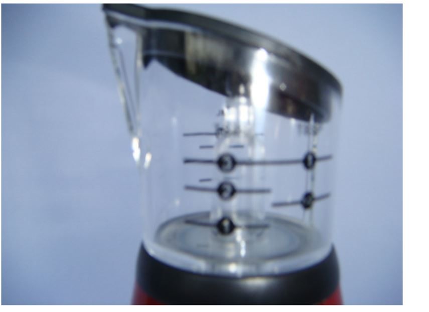 キッチンツール制御可能なプレス測定オイルアンプ酢グレービーボートディスペンサーボトルポンプガラスコンテナ500ML5394703