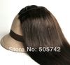 Oxetthårförlängningar Grad 5A 15 tum 24 tum 7 st. Uppsättningsklipp inon 100 Remy Human Hair Extensions Full Head Dark Brown 2 Color1564595