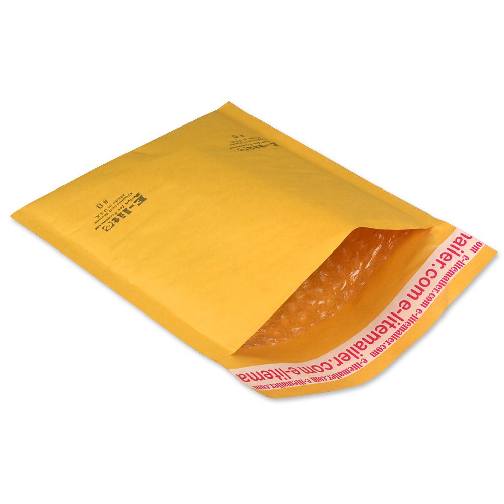 Wholesale 0 6.5x10 KRAFT BUBBLE MAILERS PADDED MAILING ENVELOPE BAG US