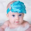 Bunte Baby Feder Blume Diamant Stirnband Kopfbedeckung Neugeborenen Kleinkind Mädchen Feder Stirnband Kopf Tragen Haarband Fotografie Prop