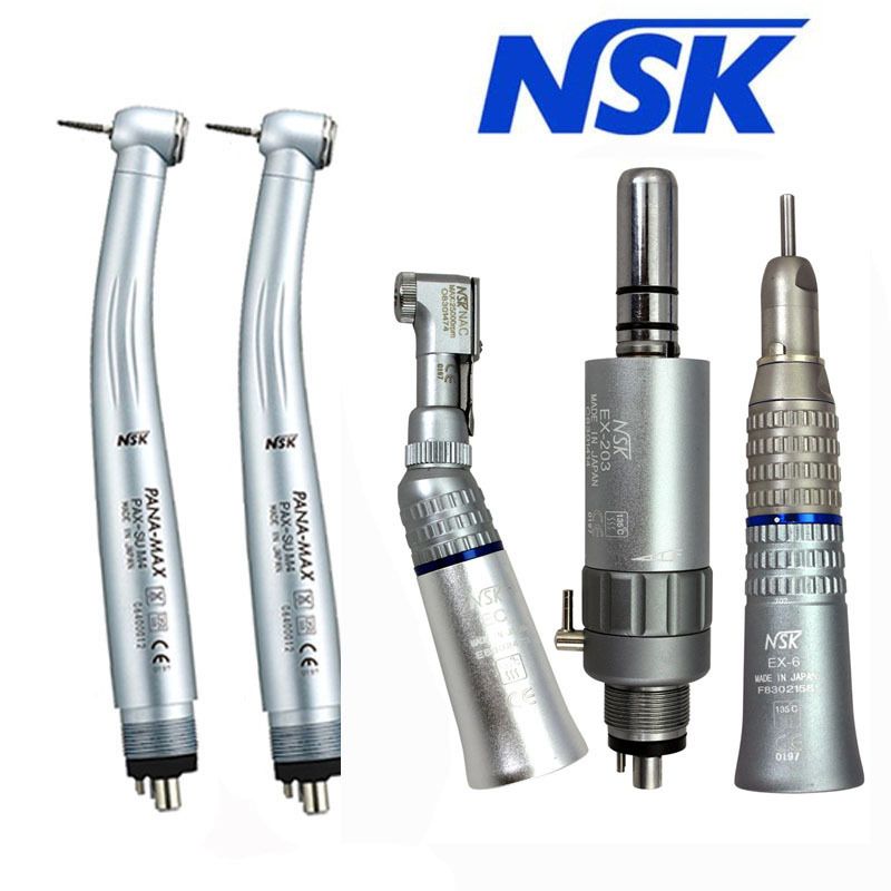 Panamax Nsk Dental Push Button Handpiece+Dental Low Speed Handpiece
