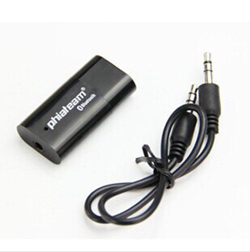 Mini Bluetooth Wireless Adapter 3.5mm USB Dongle Stereo Music Receiver