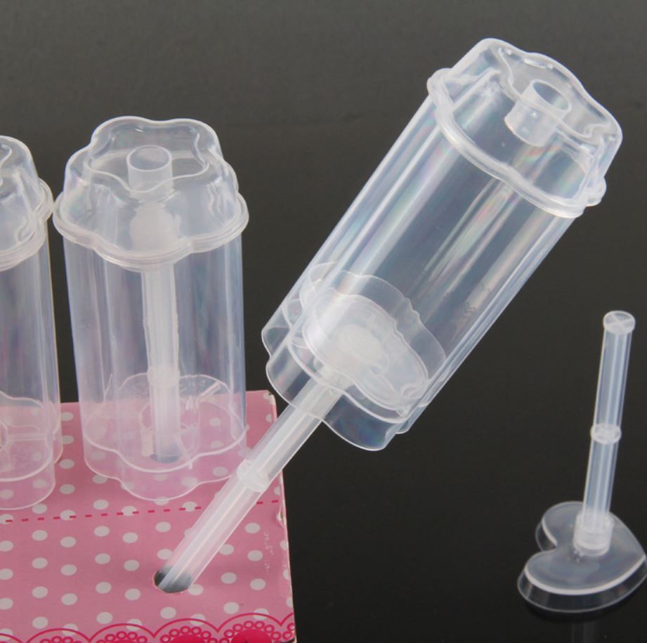 Push Up Cake Pop Up Cakes Box Tubes With Lids Party Colorbox Packed ...