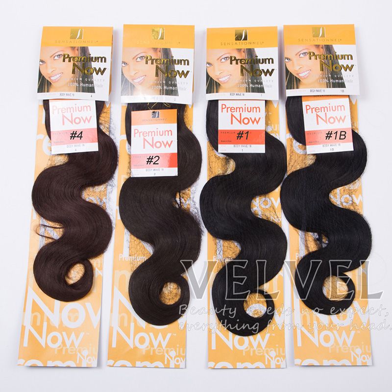Premium Now Body Wave Synthetic Hair Weave 1 1b 2 4 High