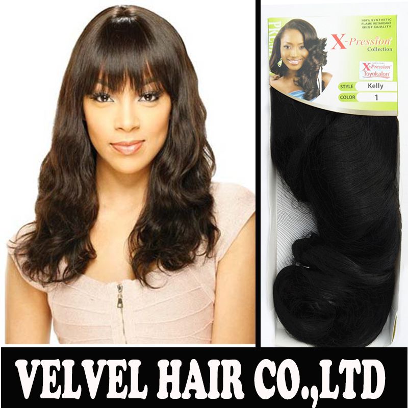 X Pression Kelly 8 1 Synthetic Hair Extension 140gram Synthetic