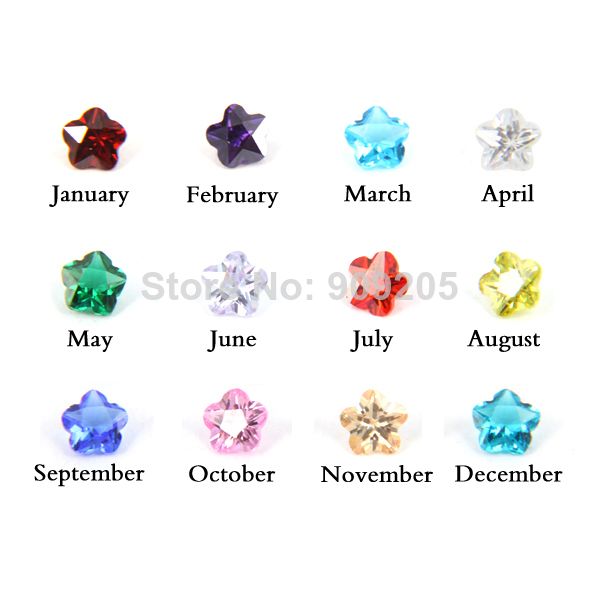 2019 2018 Hot Sale 100 Crystal 5mm Flower Birthstone Charm For Origami Owl Floating Locket 12 X10each Month From Sunshineaccessories 1016