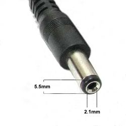 AC DC 5V 1A Strömadapter Tillförsel 1000mA Adapter US-kontakt 5,5 mm x 2,1 mm Högkvalitativ DHL Gratis frakt