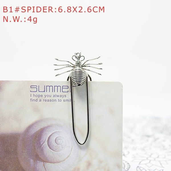 

B1 b2 b3 b4 pider bee butterfly beetle bookmark cute creative tainle wire hand made art craft wedding birthday home office gift pre ent