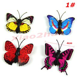 50Pcs/Lot 3D Magnetic Butterfly Sticker Home Wall Decorative Sticker DIY 1# Free Shipping