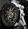 2023 Ny vinnare Luxury Sport Clock Men Automatic Watch Skeleton Military Watch Mechanical Relogio Male Montre Watch Mens Relojes