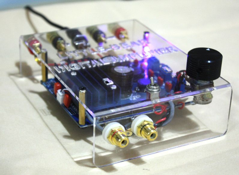  DIY  KIT Make Different TDA7498 Class  D  Stereo Digital 