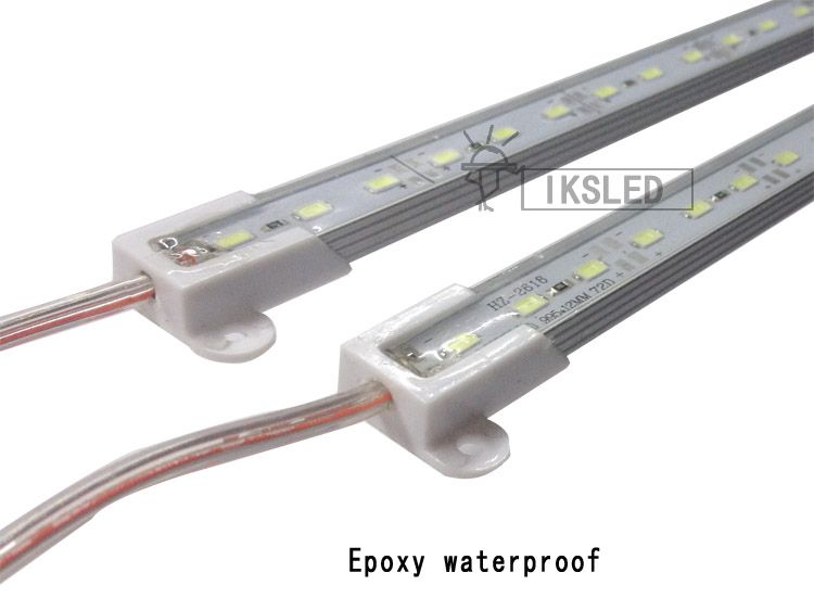 30x hartes LED -Streifen wasserdichte IP68 5630 SMD warme wei￟e wei￟e Stange 36 LEDs 0,5 Meter Licht mit