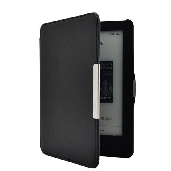 S5Q Ultra Slim Leather Hard Case Cover Auto Sleep For Kobo GLO