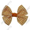 WHOLESALE LOT 30pcs 2.5" Wide School Gingham Check Pinwheel Simple Hair Bow Clips Hairbows FREE SHIPPING