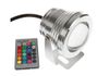 10W RGB-schijnwerper onderwater LED Flood Lights Zwembad Outdoor Waterdichte Ronde DC 12V Convex Lens LED-licht