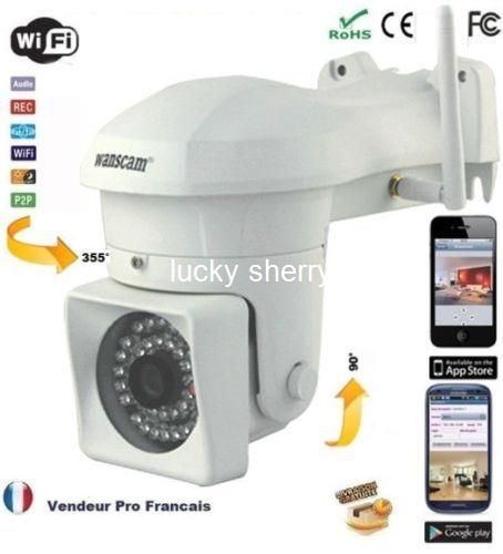 wanscam waterproof ir pan tilt wifi outdoor ip camera wanscam waterproof ir pan tilt wifi outdoor ip camera