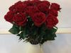Faux Rose Flower Branch Artificial Flowers Simulatie Single Flanel Rose Rosebud Red Color Valentine Roses Wedding Bloem