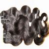 Goedkoop onbewerkte Indiase menselijke haar dikke bundels 3 stks / partij 300g korting prijs hot selling body wave haar weven