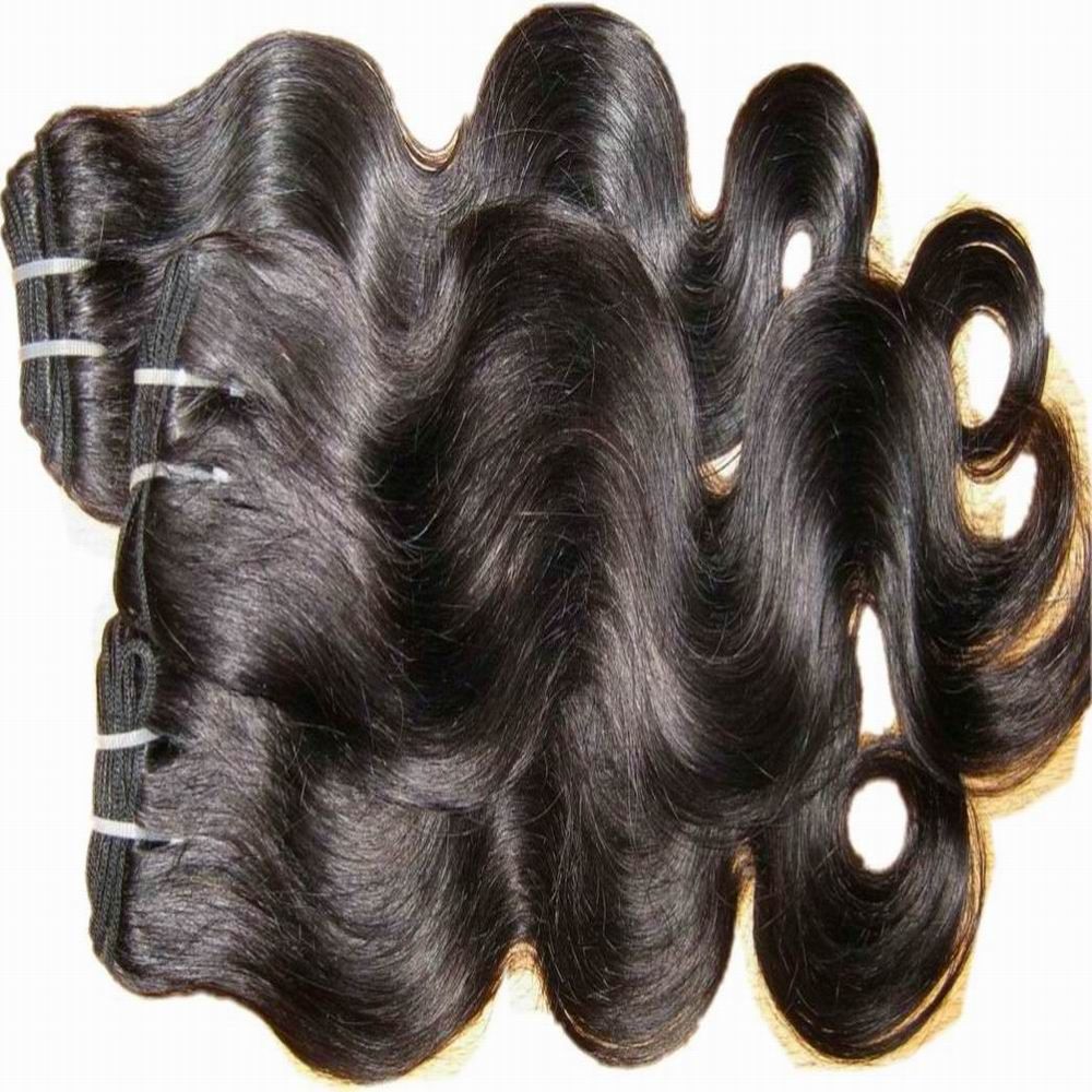 CHEAP unprocessed indian human hair thick bundles 300g discount price hot selling body wave hair Weave