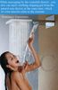 Waterval en regenval badkamer kraan set met bad thermostaat paneelklep 55x23cm regen en waterval douchekop 007-55x23h