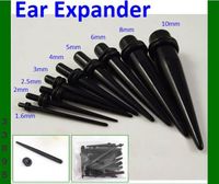 Uv bijoux de corps grand gros livraison gratuite 900pcs mélanger 9size piercing oreille conique oreille expander uv oreille brancard piercing
