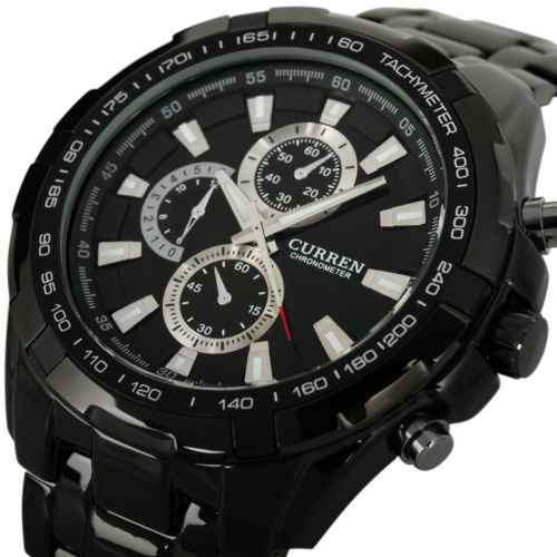 black colour watch for men
