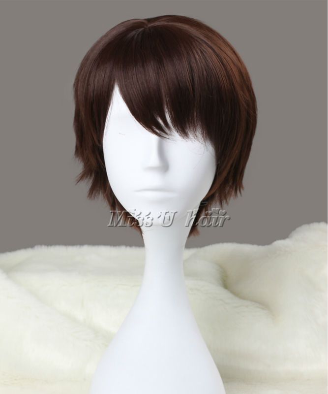 30cm brown wig