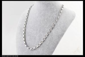 Серебро Магнитного ожерелья, титан стал necklace.Men Серебряного Титан Полирование ключицы цепь, мужская мода ожерелье. , ARXL-03702