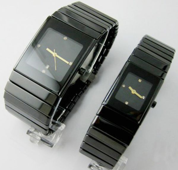 

Унисекс роскошные женские часы Леди известный бренд современные мужские Qaurtz мода черный керамические часы дамы повседневная дизайнер Мужские спортивные наручные часы