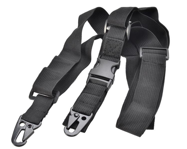 

Durable 3-Point Black Rifle Gun Sling Bungee Rifle Gun Sling adjustable HOT