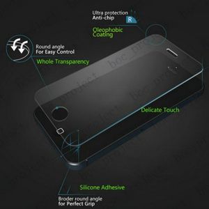 iPhone x Plus Sプラス5S SAM S7 S6 Edge S5のための2 D mm H焼戻しガラススクリーンプロテクターNote pcsの小売パッケージ