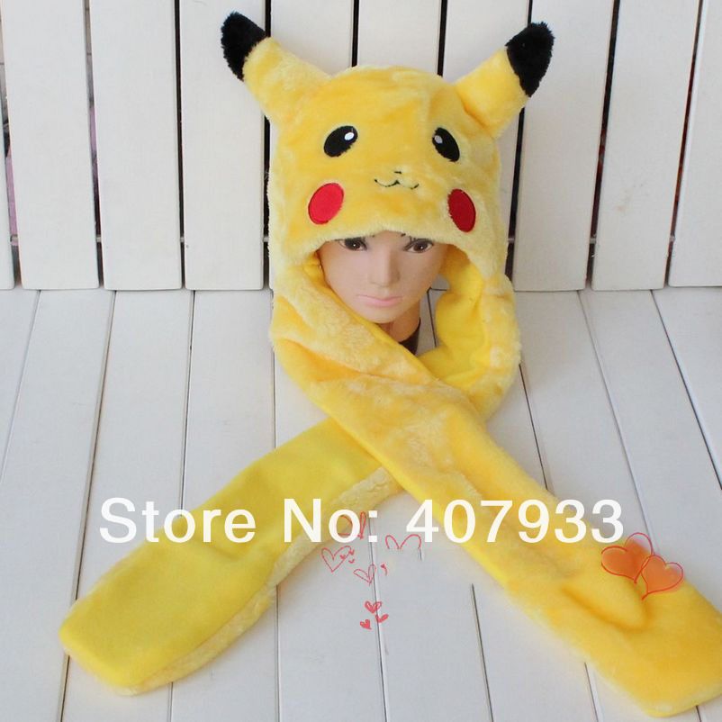 pikachu with hat plush
