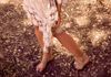 Bohemian Style Women Beach Smycken Vintage Guldkedja Fot Anklet Tillgänglig Guldpläterad Barefoot Sandal med Toe Ring Foot Armband