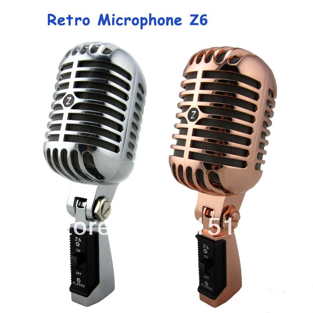 professional retro microphone speaker jazz blues microphone with