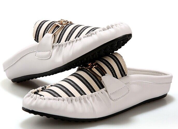 mens backless shoes